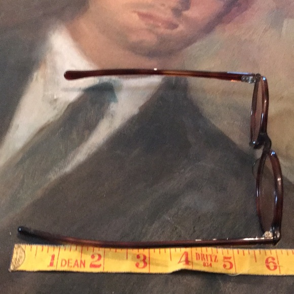 Great pair of vintage tortoiseshell eyeglass frames, Preppy classic sophisticate - Picture 4 of 9